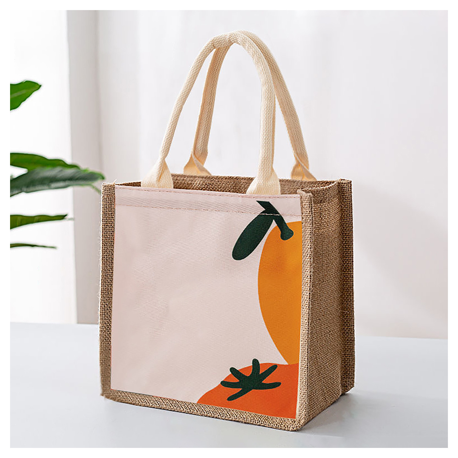 百搭环保麻布手提袋