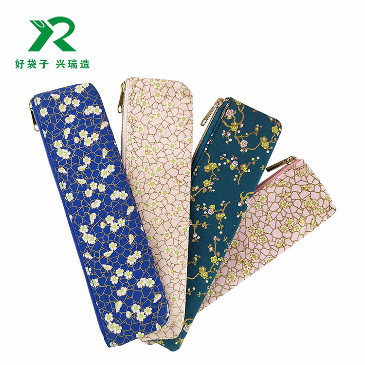 pu皮质笔袋学生学习文具笔盒铅笔袋厂家学生礼品笔袋