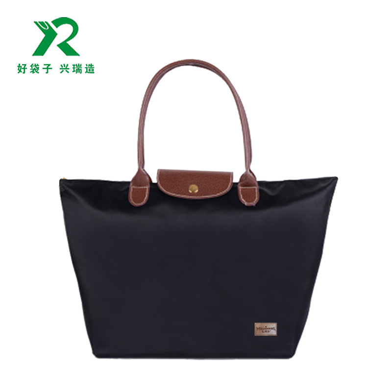 牛津布大容量简约轻便饺子包