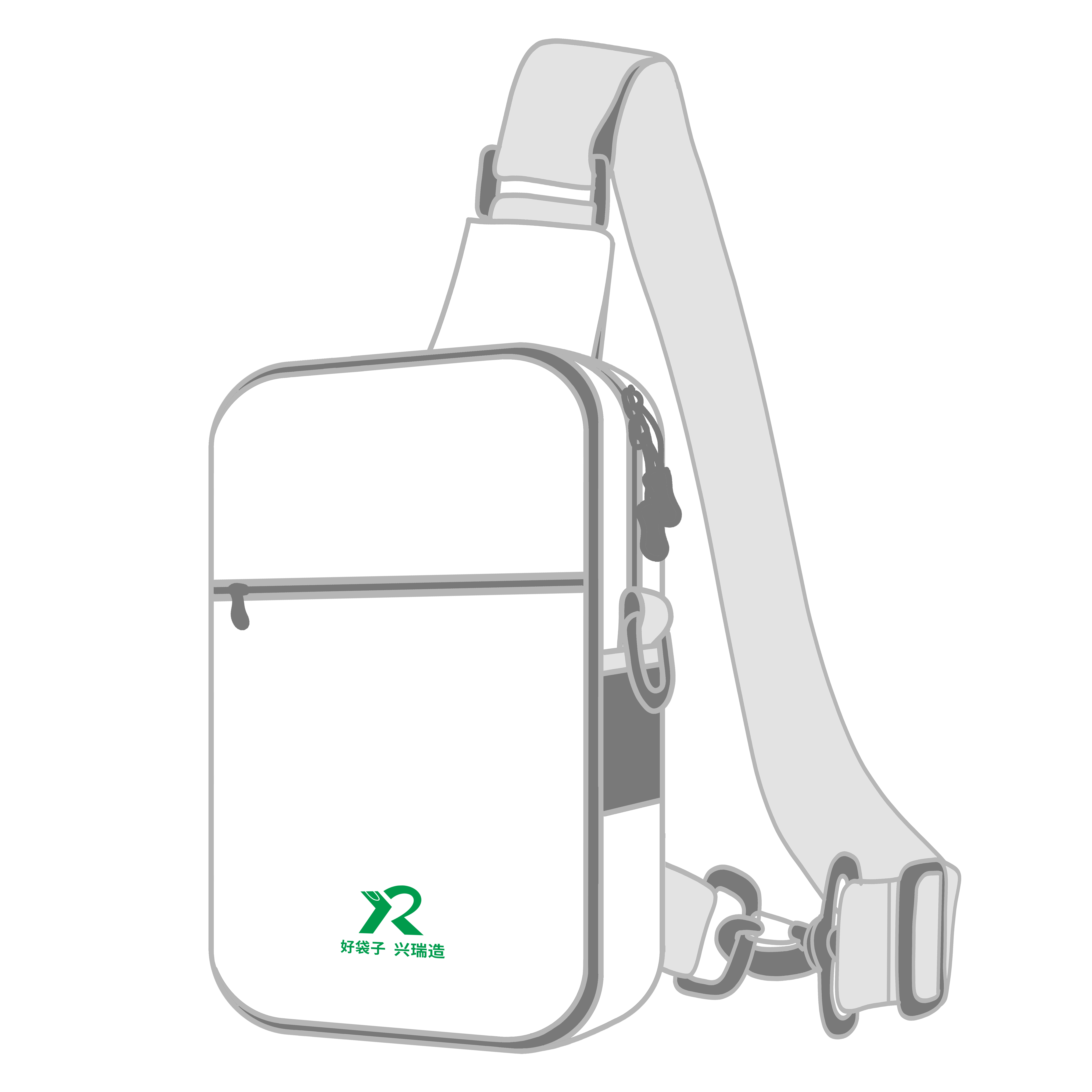 多功能水壶包战术胸包斜挎包